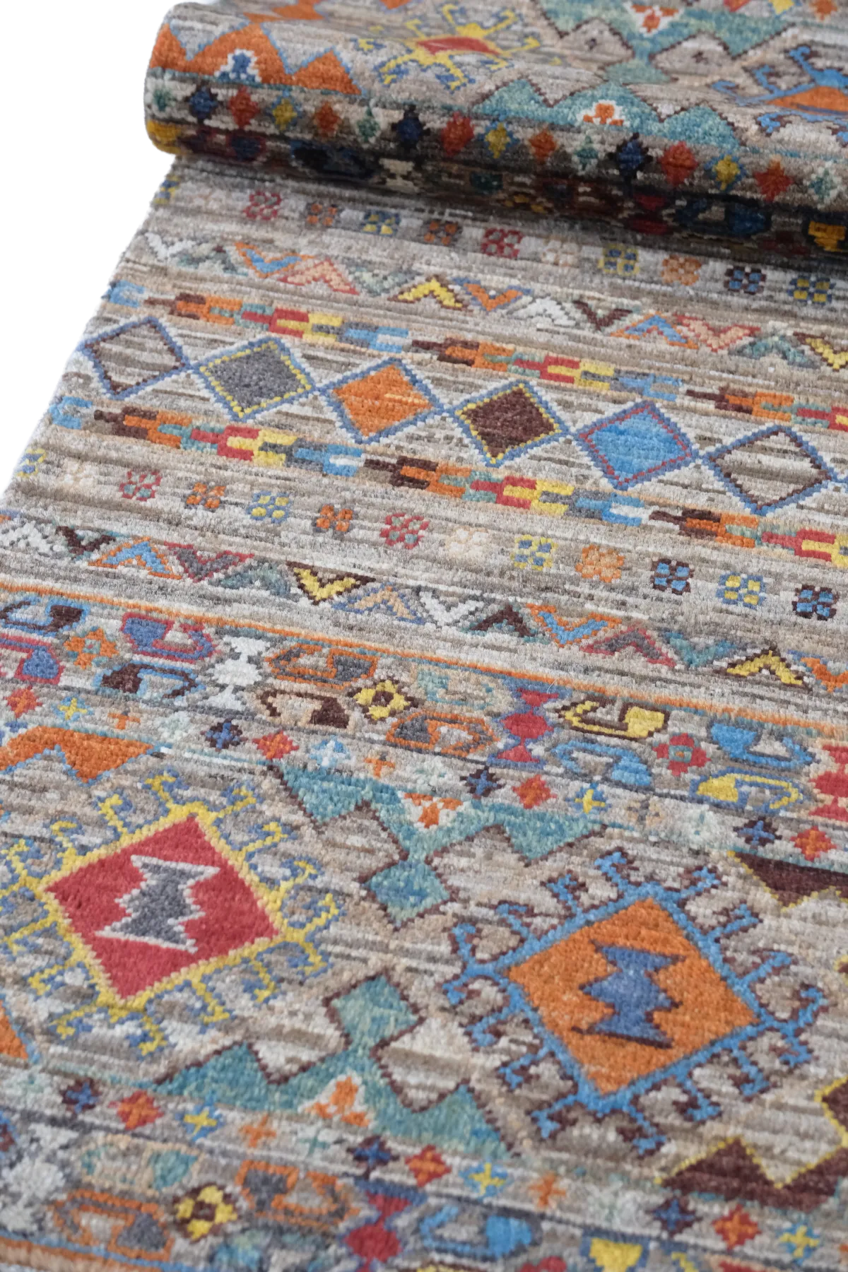 Afgan Halı   %100 Saf Yün   1.23x1.78=2.21m2  35x40 ilmek