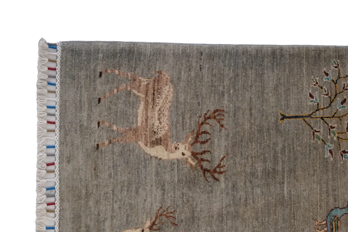 Afgan Halı   %100 Saf Yün   2.06x1.44=2.96m2  35x40 ilmek