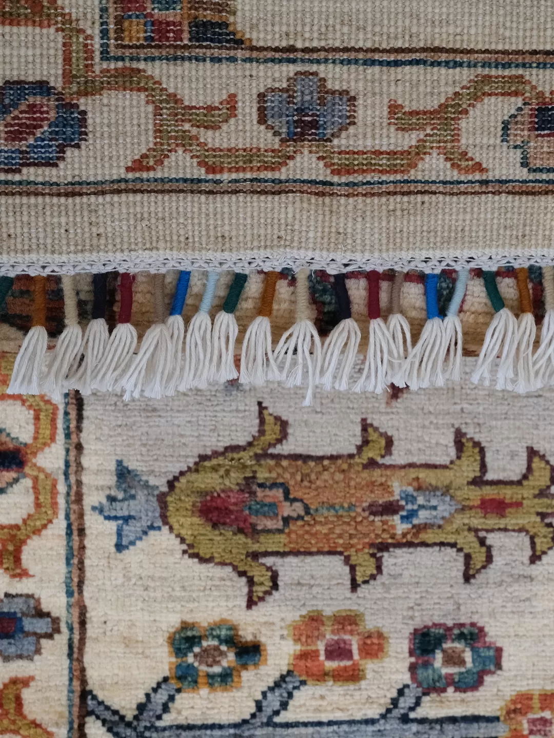 Afgan Halı   %100 Saf Yün   2.86× 2.16 =6.17m2  35x40 ilmek