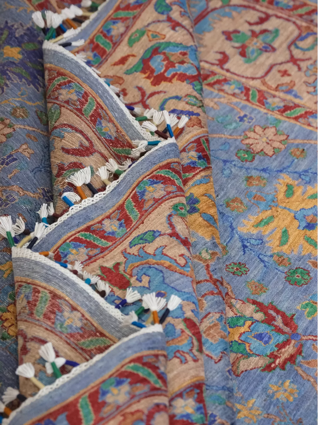 Afgan Halı   %100 Saf Yün   3.00× 2.07 =6.21m2  50x50ilmek