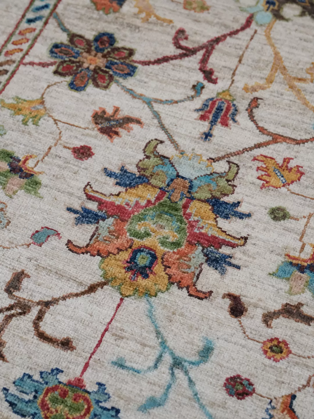 Afgan El Dokuma Yolluk   %100 Saf Yün   2.59× 2.113 =2.36 m2