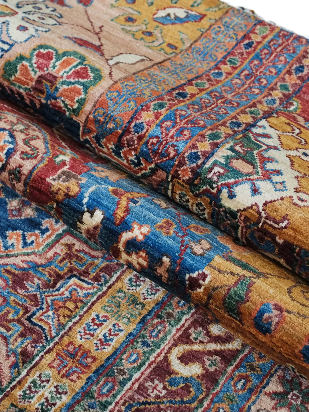 Afgan El Dokuma Yolluk   %100 Saf Yün   2.87× 0.73 =2.09 m2