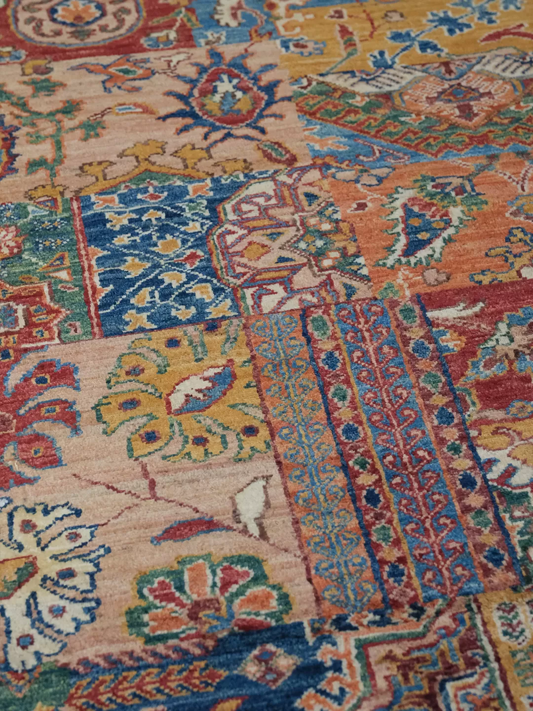 Afgan El Dokuma Yolluk   %100 Saf Yün   2.87× 0.73 =2.09 m2