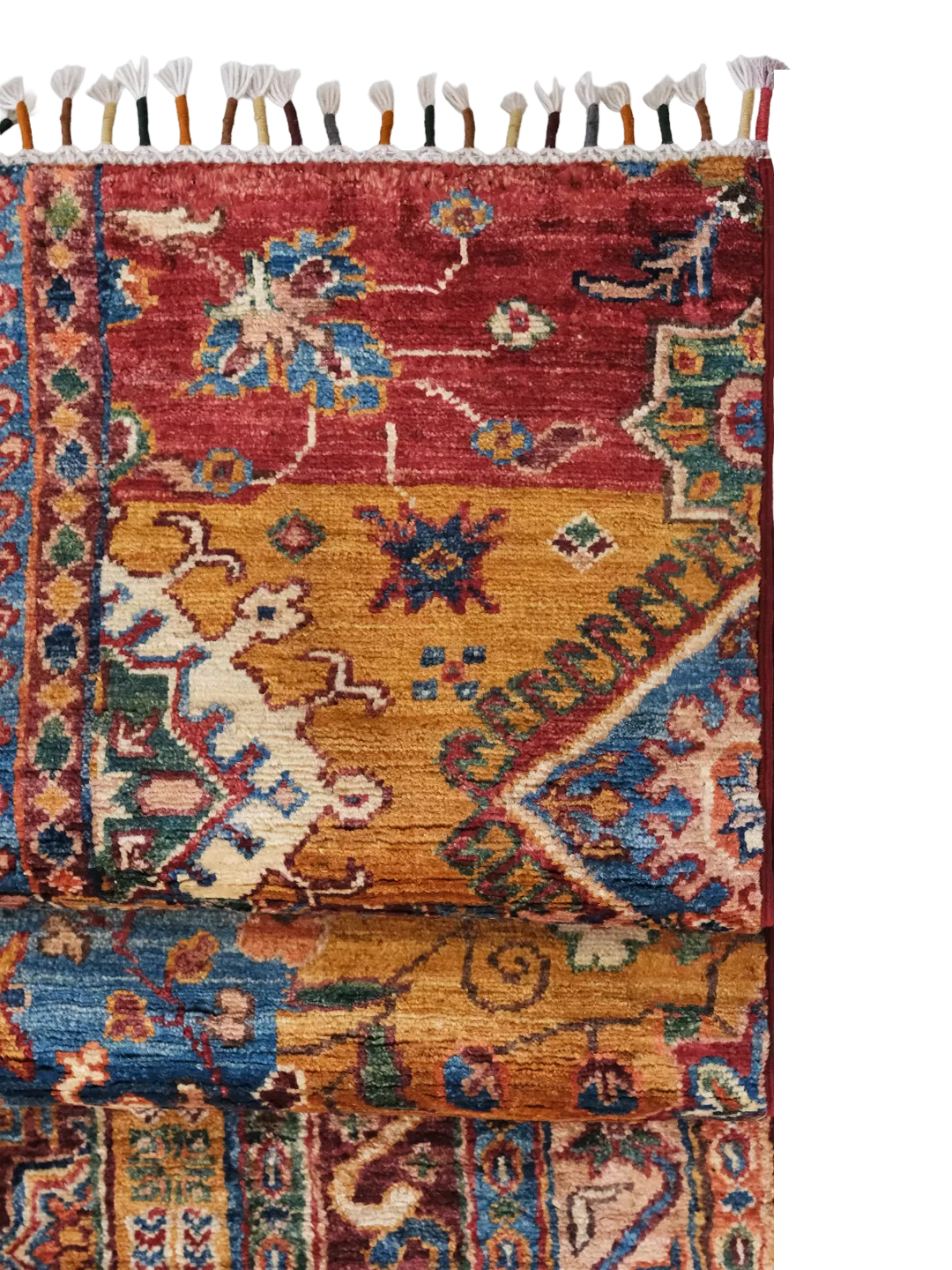 Afgan El Dokuma Yolluk   %100 Saf Yün   2.87× 0.73 =2.09 m2