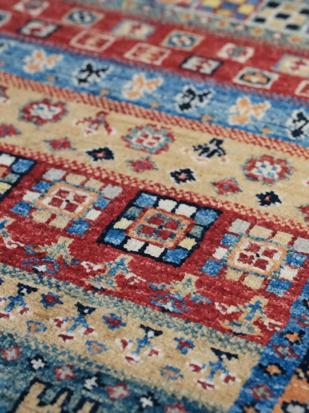 Afgan El Dokuma Yolluk   %100 Saf Yün   3.01× 0.80 =2.40 m2