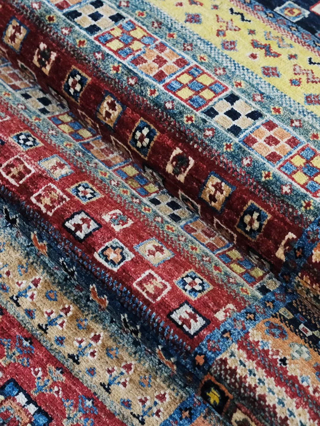 Afgan El Dokuma Yolluk   %100 Saf Yün   3.01× 0.80 =2.40 m2