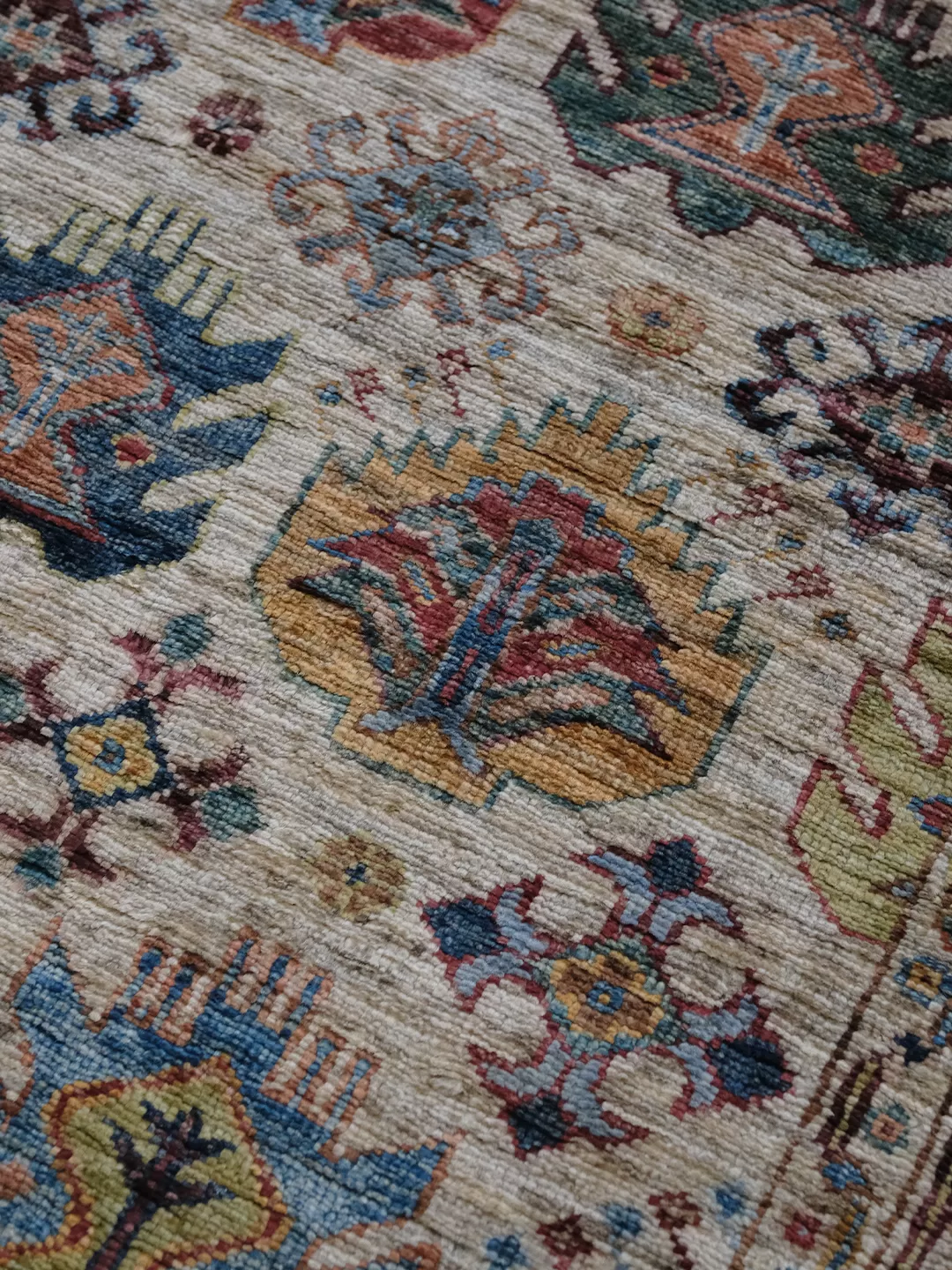 Afgan El Dokuma Yolluk   %100 Saf Yün   2.96× 0.86 =2.54 m2