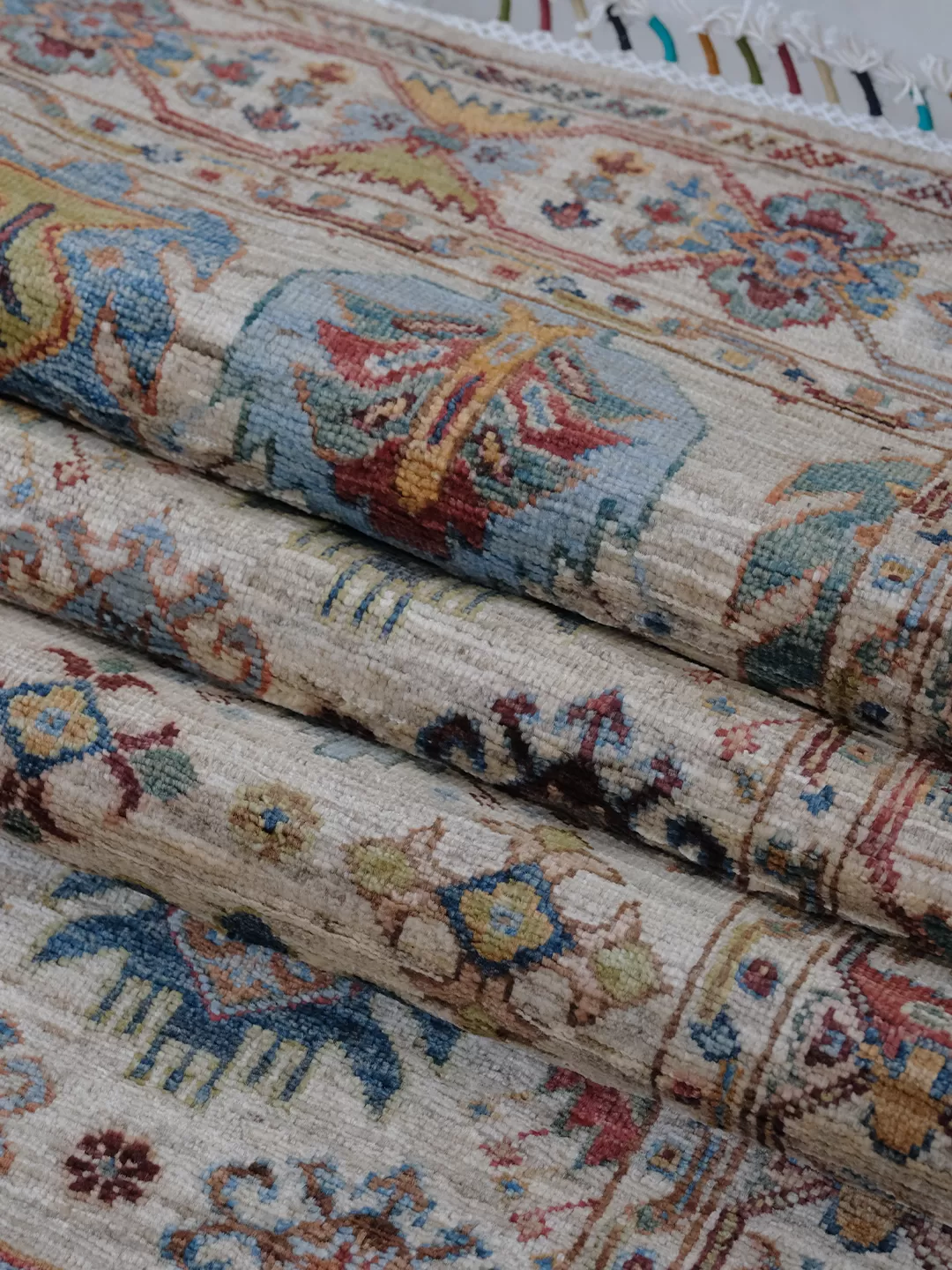 Afgan El Dokuma Yolluk   %100 Saf Yün   2.96× 0.86 =2.54 m2