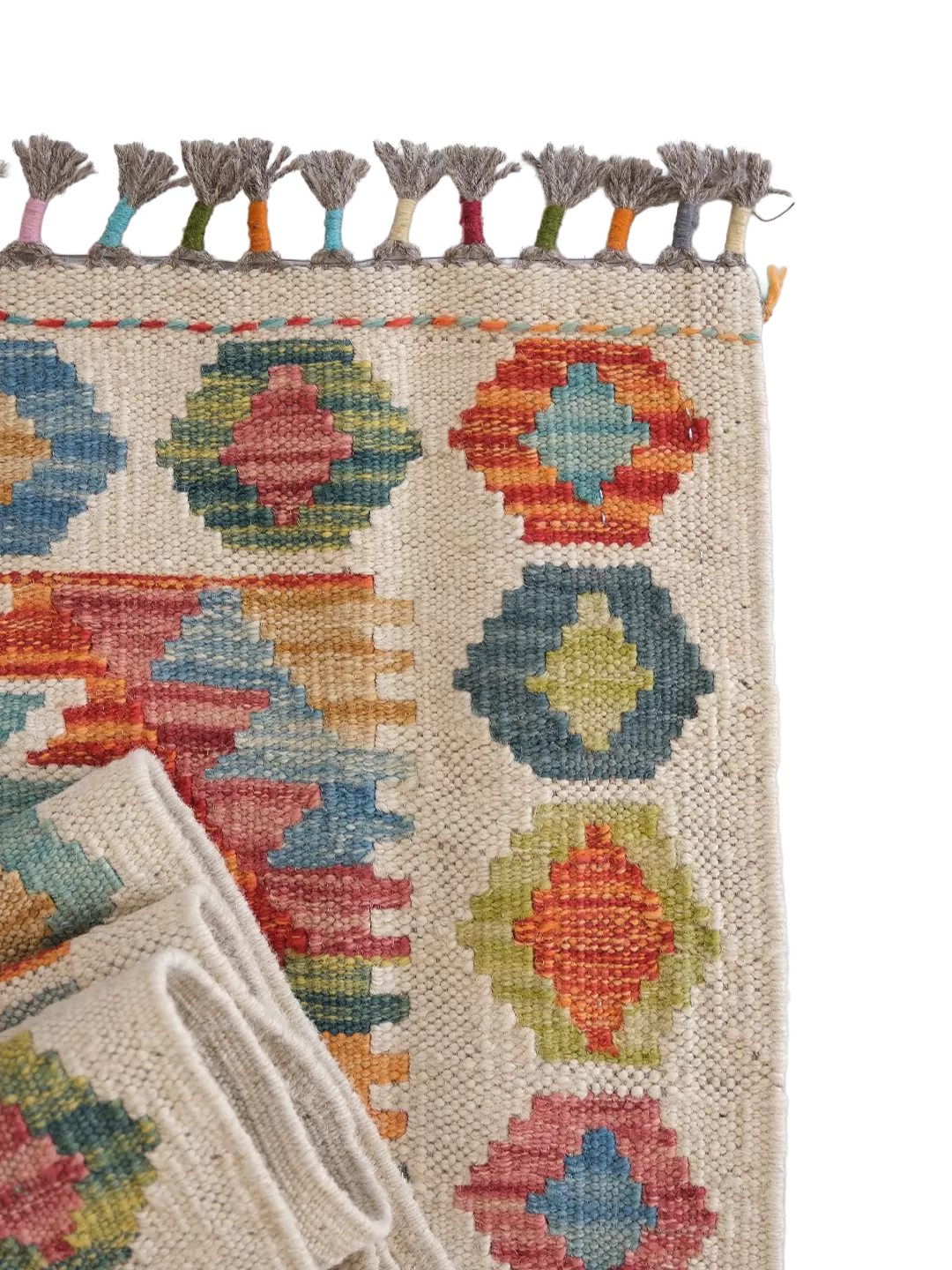 Afgan El Dokuma Maimana Kilim   %100 Saf Yün   1.87x0.79=1.49m2