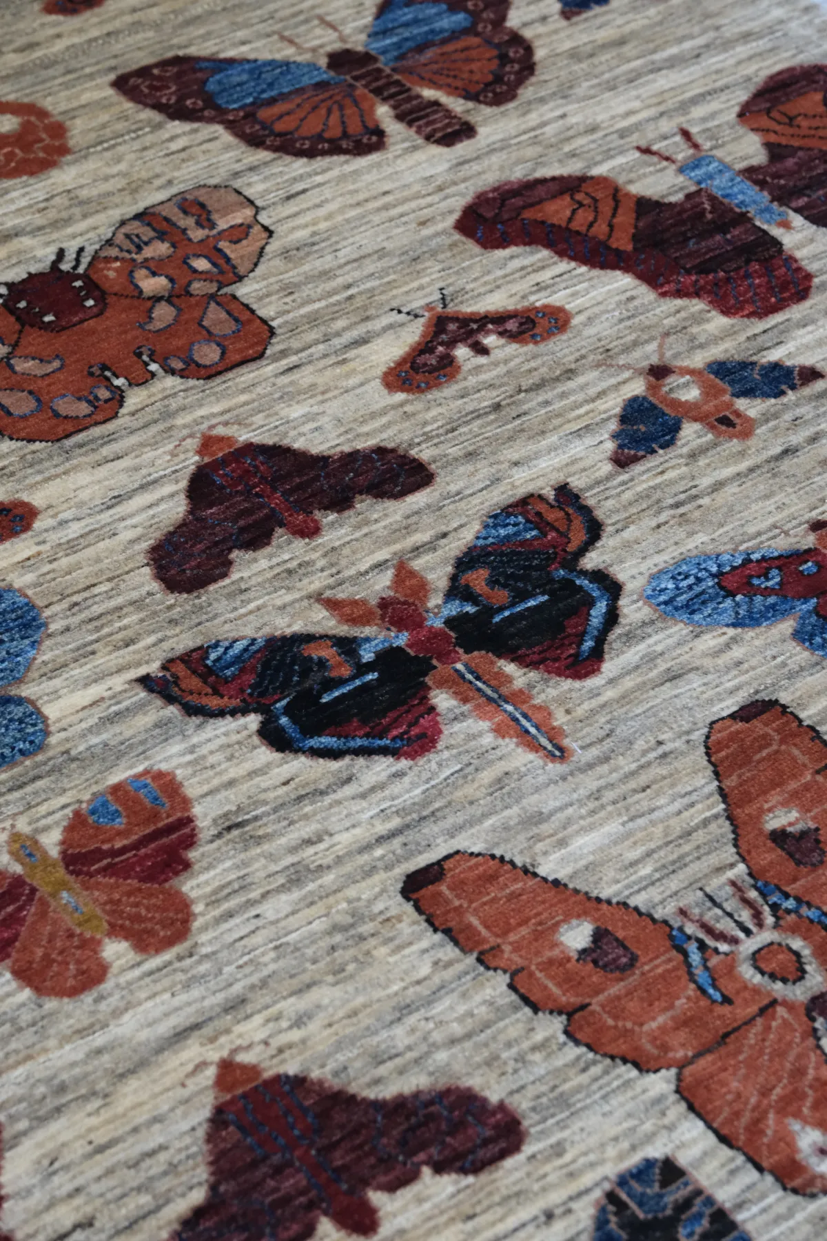 Afgan Halı  %100 Saf Yün  1.98x.1.51= 2.98m2  35x40 ilmek