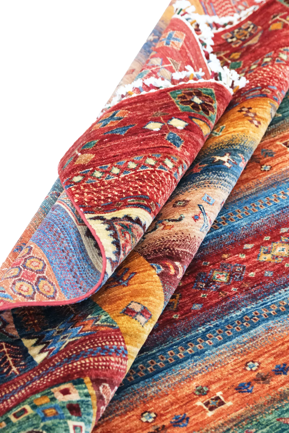 Afgan Halı  %100 Saf Yün  2.34x.1.74= 4.07m2  35x40 ilmek