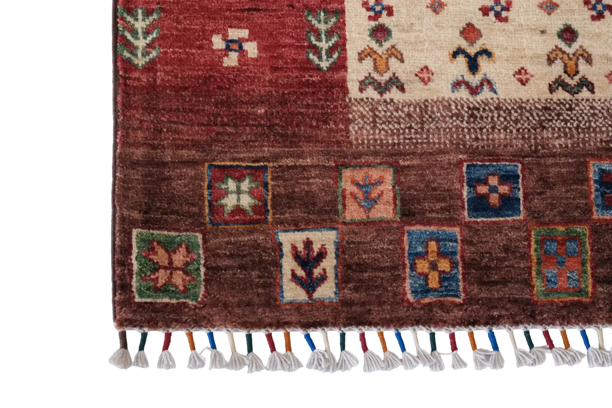 Afgan Halı  %100 Saf Yün  2.00x.1.49= 2.98m2  35x40 ilmek