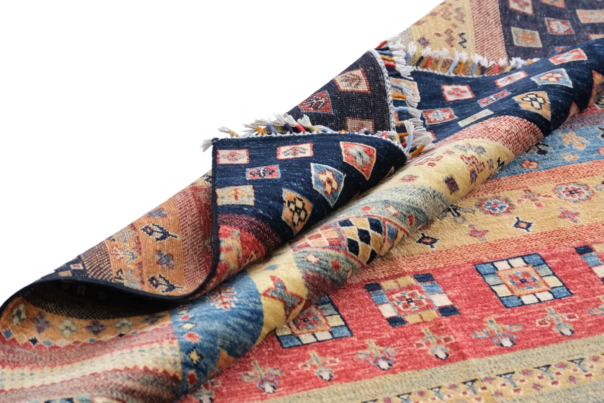 Afgan Halı  %100 Saf Yün  1.85x.1.27= 2.30m2  35x40 ilmek