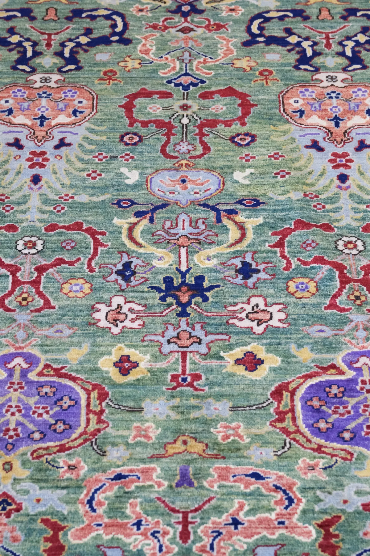 Afgan Halı  %100 Saf Yün  1.80x.1.23= 2.21m2  35x40 ilmek