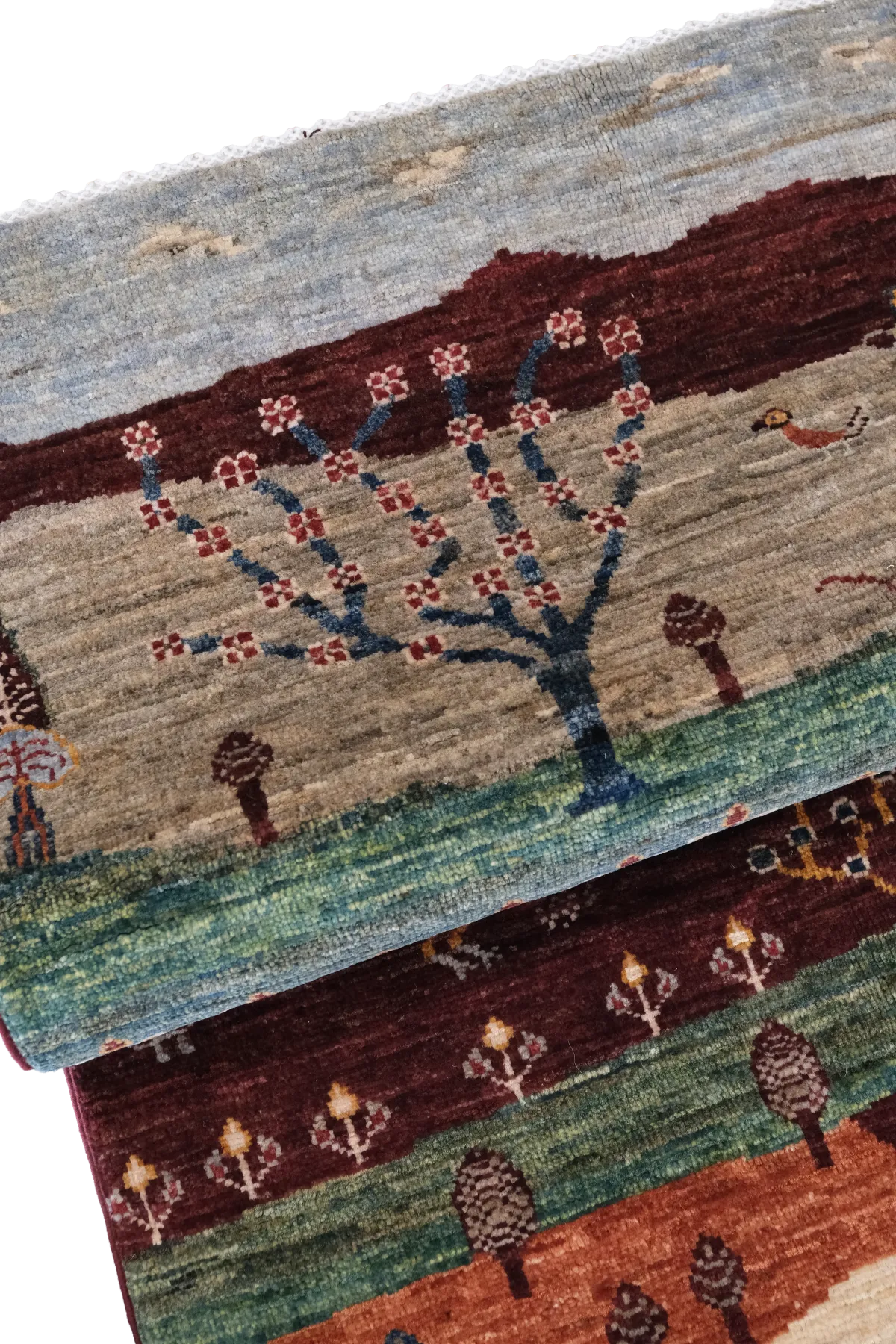 Afgan Halı   %100 Saf Yün   1.84x1.94=2.28m2  35x40 ilmek