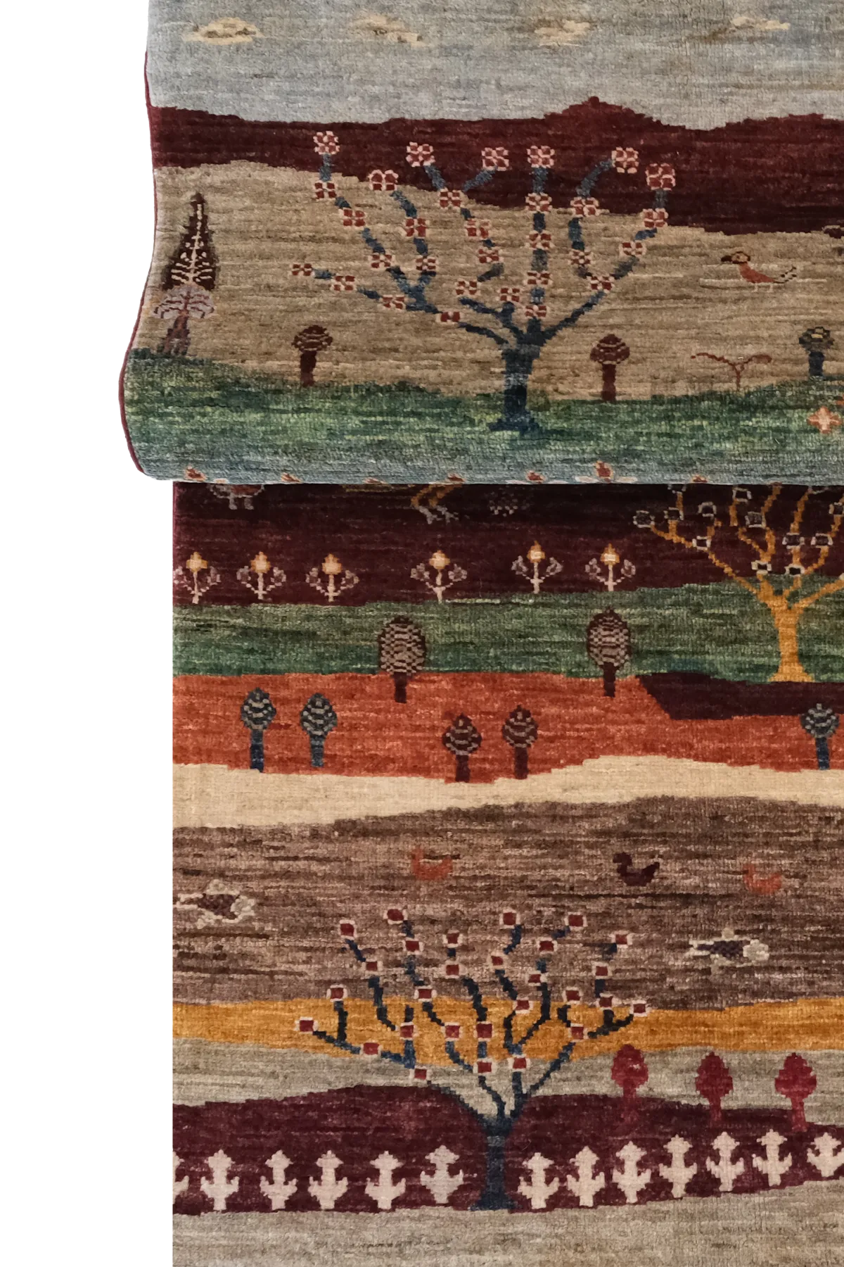 Afgan Halı   %100 Saf Yün   1.84x1.94=2.28m2  35x40 ilmek